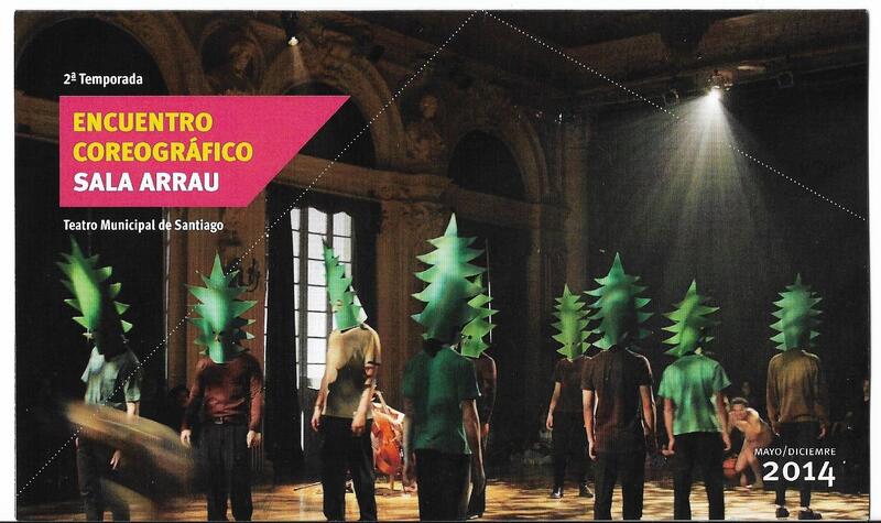 Programa de la 2° Temporada del Encuentro Coreográfico Sala Arrau
