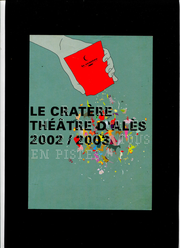 Programa Le Cratère Théâtre D'Ales 2002/2003: presentación del Húsar de la Muerte