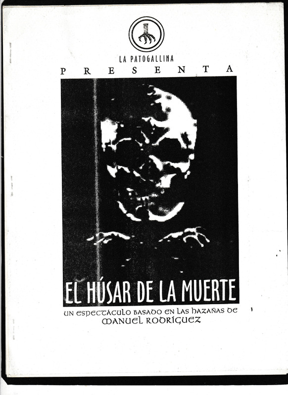 Cuadernillo  de El Húsar de la Muerte