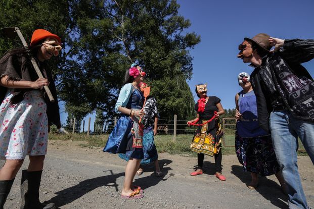 Actividad de difusión de la Fiesta del Queso Mailino 2020 en ruta