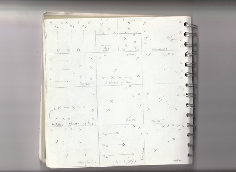Cuaderno de trabajo obra La viuda de Apablaza