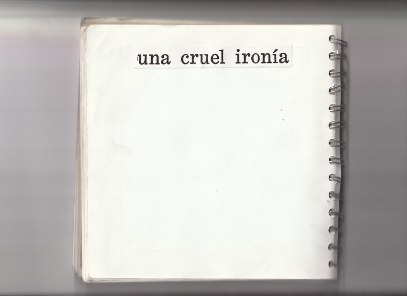 Cuaderno de trabajo obra La viuda de Apablaza