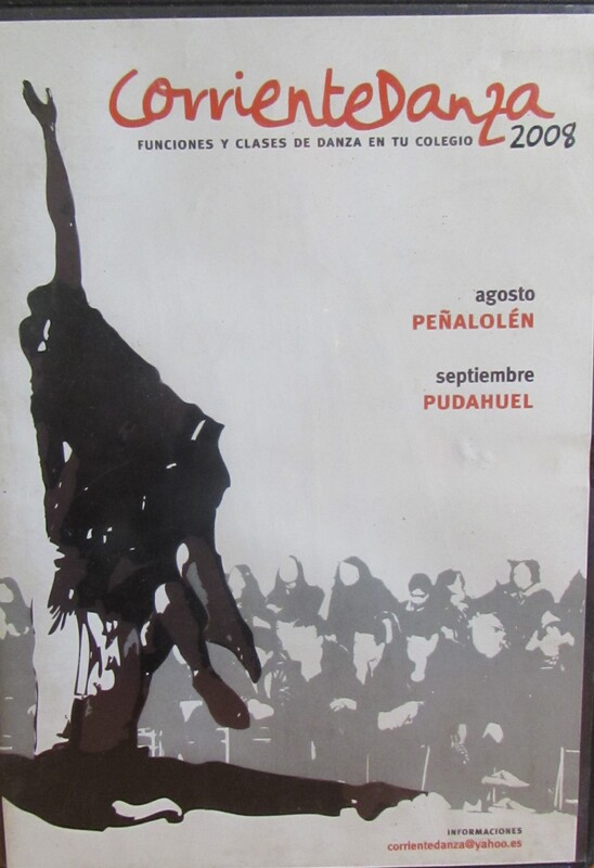 Fotografía carátula DVD proyecto CorrienteDanza 2008
