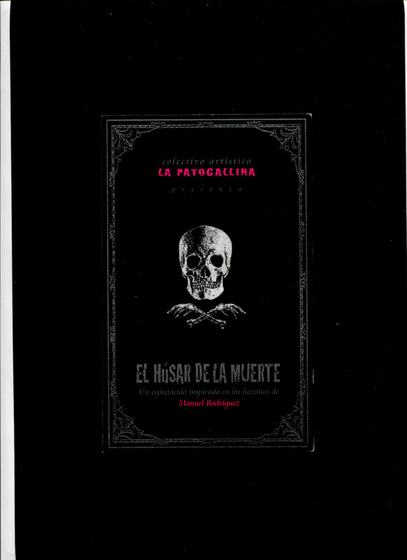Afiche pequeño El Húsar de la Muerte