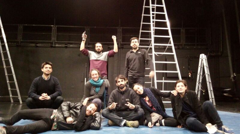Fotografía Colectivo Zoológico última función de NIMBY en el Theater und orchester NIMBY en Heidelberg