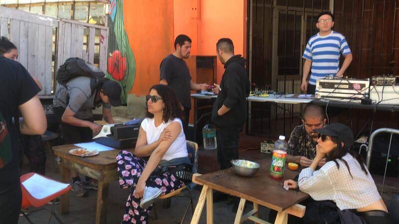 Participantes de encuentro Taller el Litre, Valparaíso