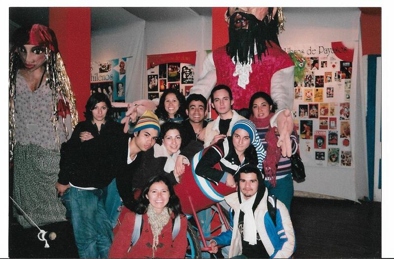 Fotografía de visita al Teatromuseo del Títere y el Payaso