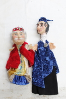 Muñecos de la obra El Reino de las Cosas