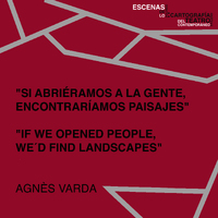Imagen con frase inicial de Agnés Varda