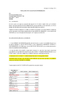 Solicitud de reitemización de gastos proyecto Fondart